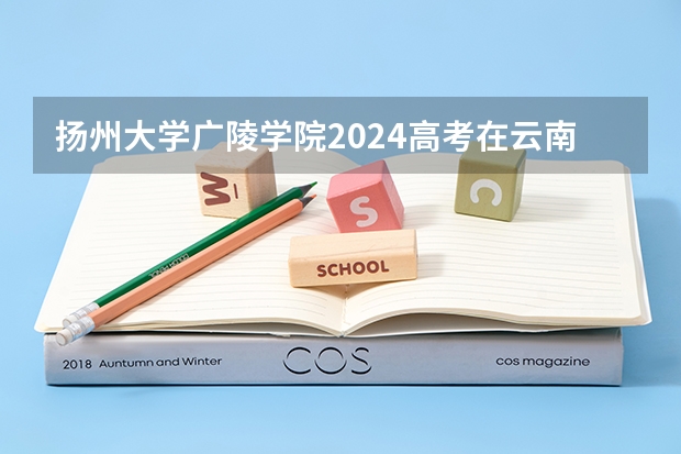 扬州大学广陵学院2024高考在云南招生计划介绍