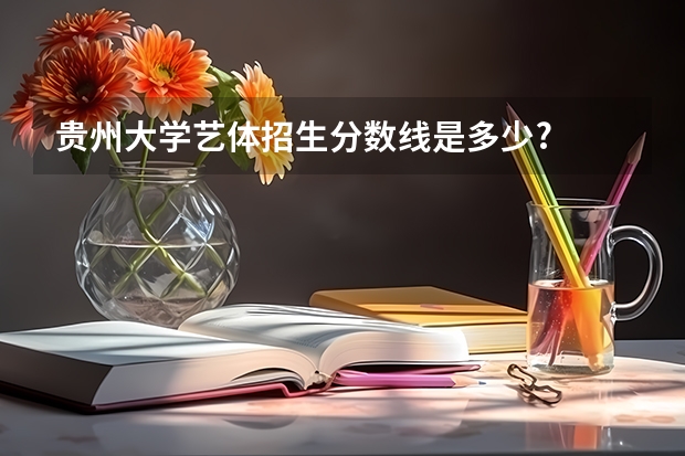 贵州大学艺体招生分数线是多少?