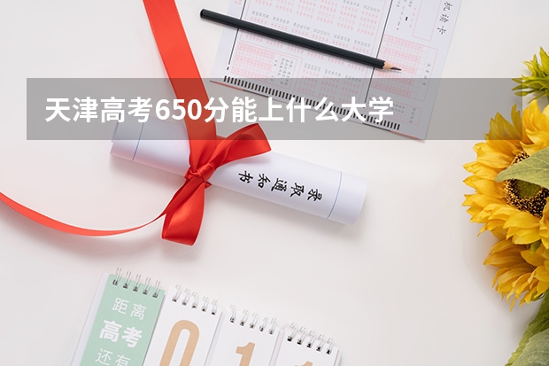 天津高考650分能上什么大学