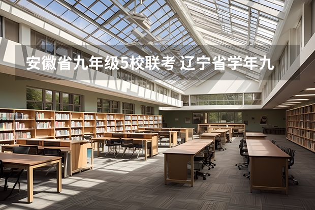 安徽省九年级5校联考 辽宁省学年九年级全省大联考 辽宁省学年九年级全省大联考