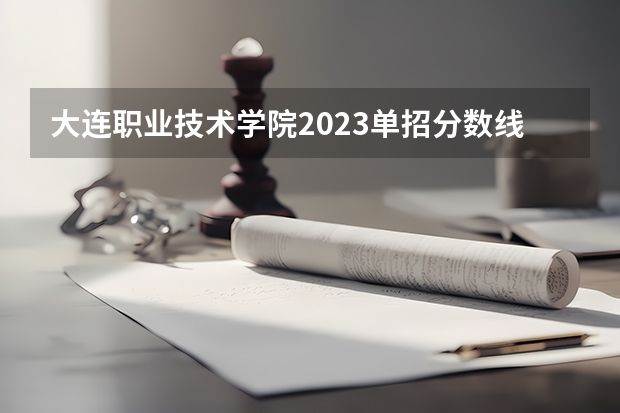 大连职业技术学院2023单招分数线 我是宁夏考生，大连职业技术学院录取分数线   理工